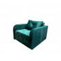 Кресло-кровать (антивандальная ткань, зеленый)