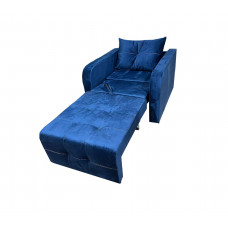 Кресло-кровать (антивандальная ткань, синий)