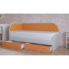 Кровать с ящиками и матрасом "Радуга 4"